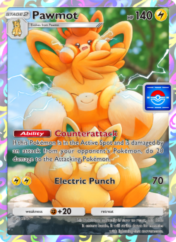 Pawmot - Pokémon TCG Card