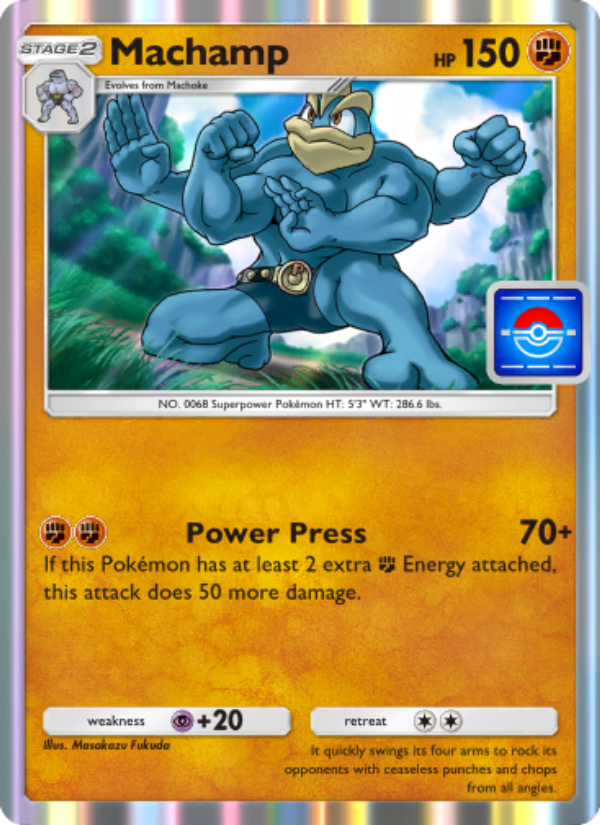 Machamp - Pokémon TCG Card