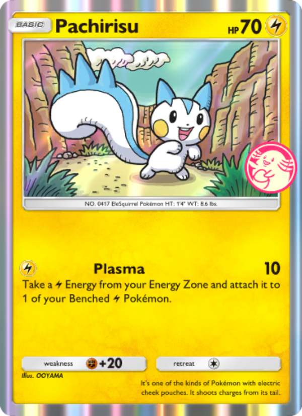 Pachirisu - Pokémon TCG Card