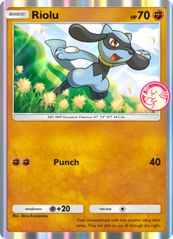 Riolu - Pokémon TCG Card