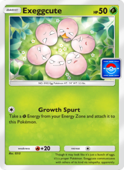 Exeggcute - pokemon TCG Card