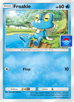 Froakie - pokemon TCG Card