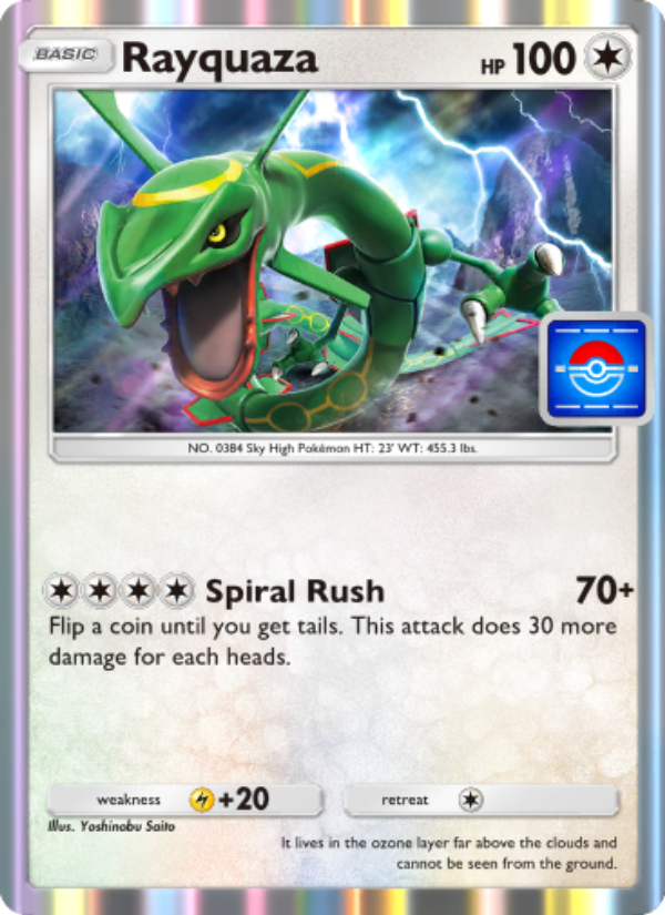 Rayquaza - Pokémon TCG Card