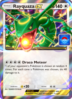 Rayquaza ex - pokemon TCG Card