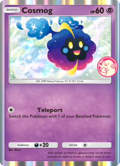 Cosmog - pokemon TCG Card