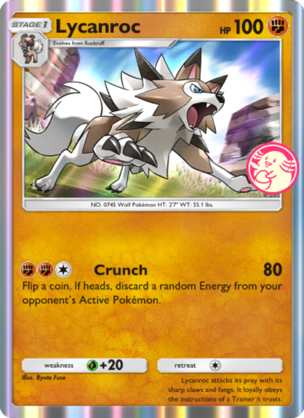 Lycanroc - Pokémon TCG Card