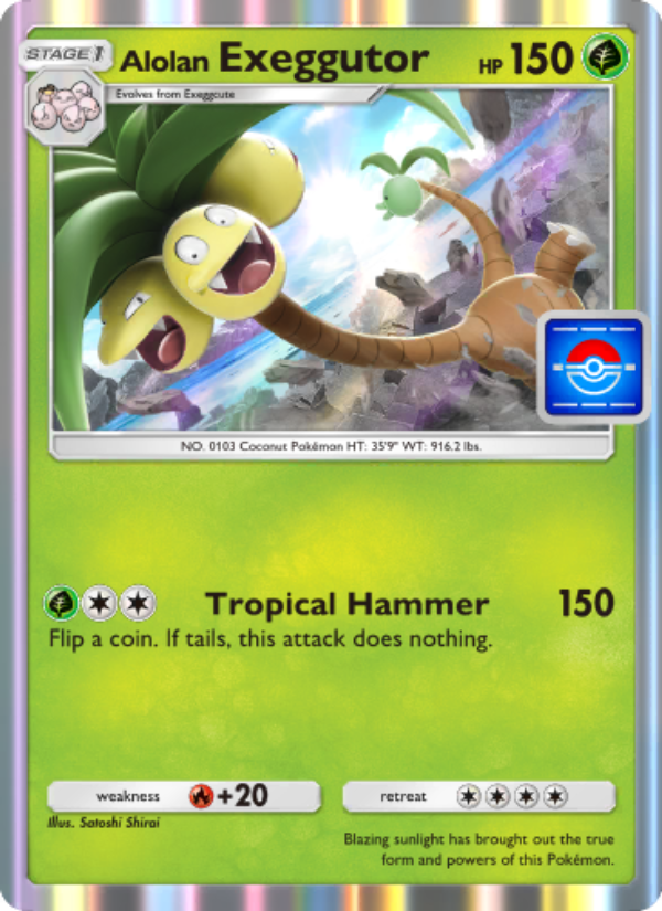 Alolan Exeggutor - Pokémon TCG Card