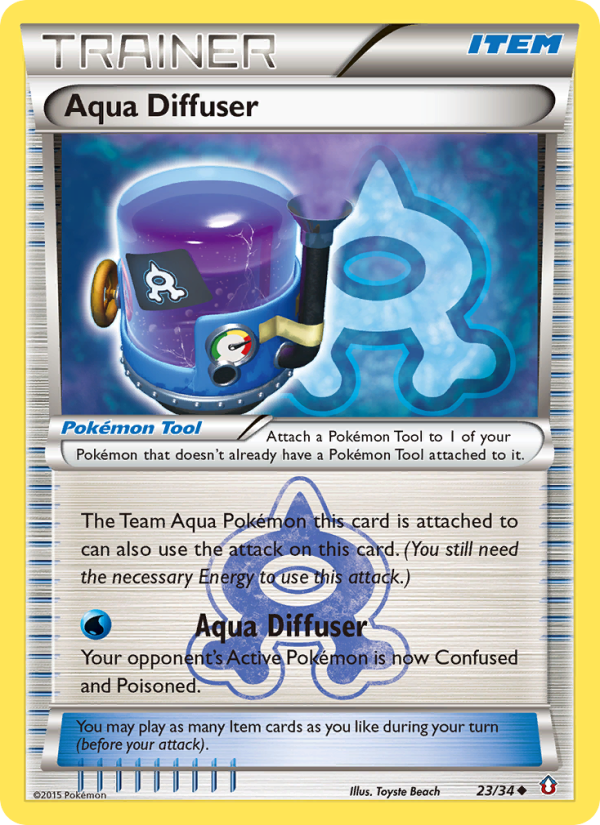 Aqua Diffuser - Pokémon TCG Card