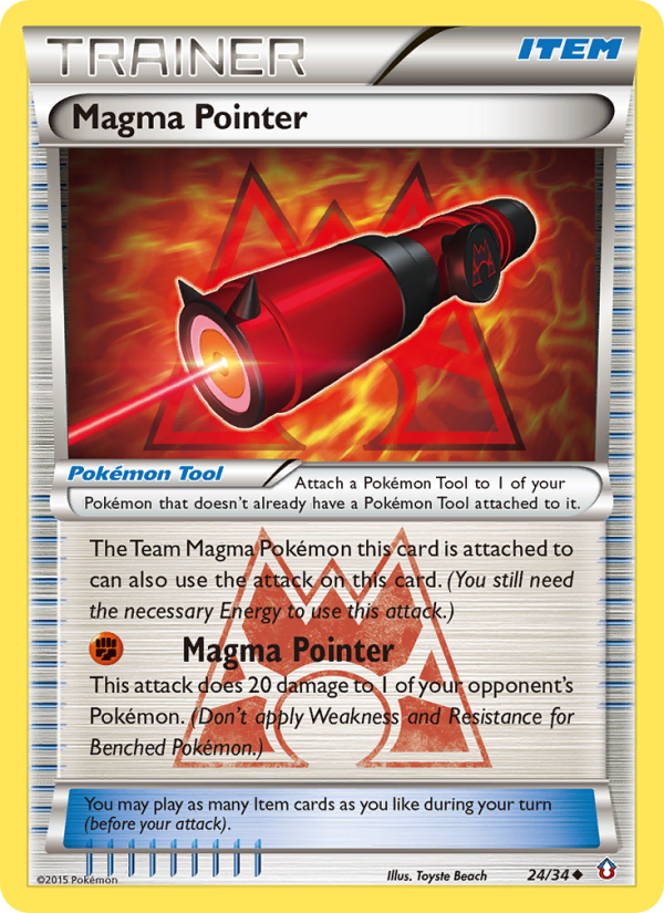 Magma Pointer - Pokémon TCG Card