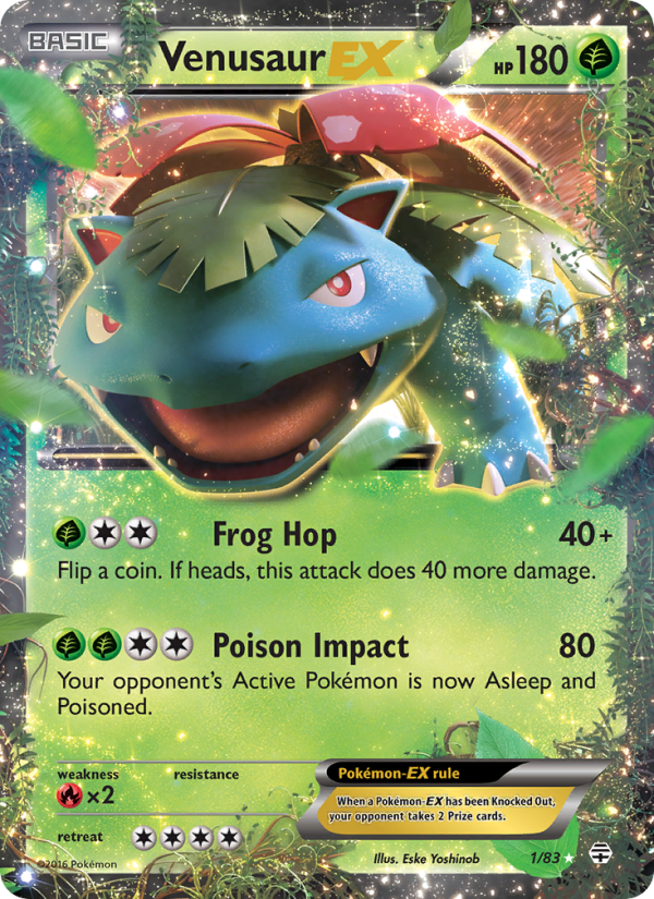 Venusaur EX - Pokémon TCG Card