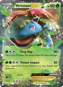 Venusaur EX - pokemon TCG Card