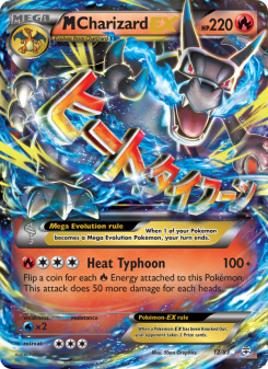M Charizard EX - pokemon TCG Card