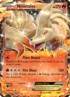 Ninetales EX - pokemon TCG Card
