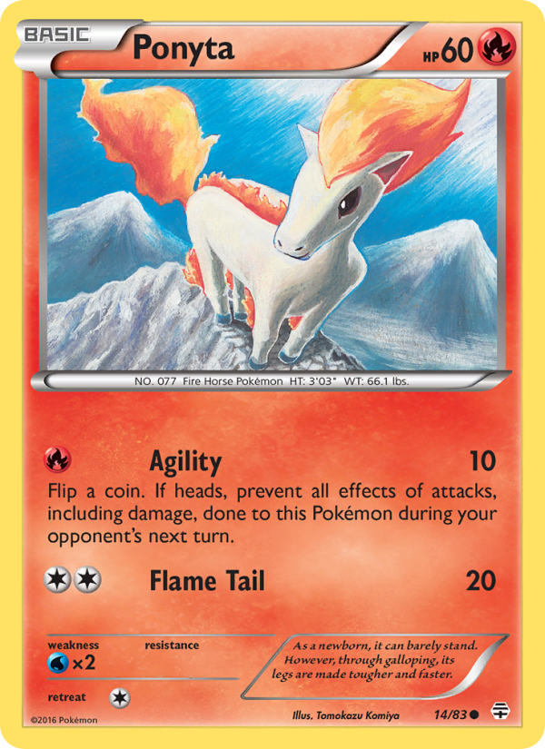 Ponyta - Pokémon TCG Card