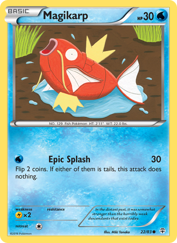 Magikarp - Pokémon TCG Card