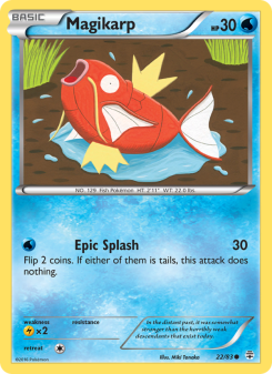 Magikarp - pokemon TCG Card