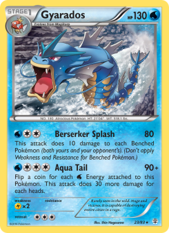 Gyarados - pokemon TCG Card