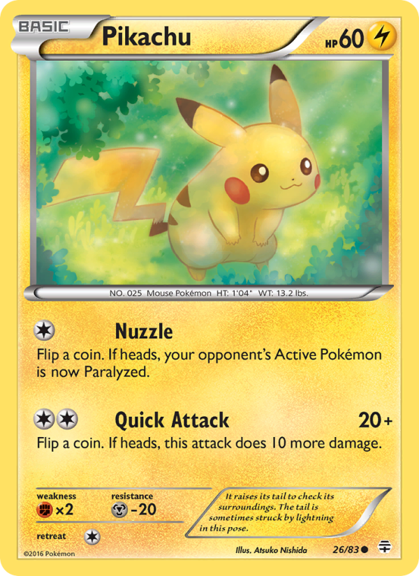 Pikachu - Pokémon TCG Card