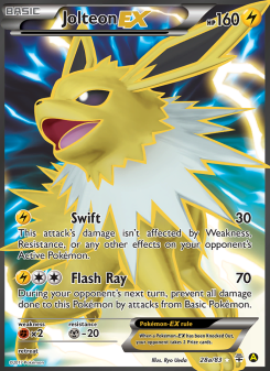 Jolteon-EX - pokemon TCG Card