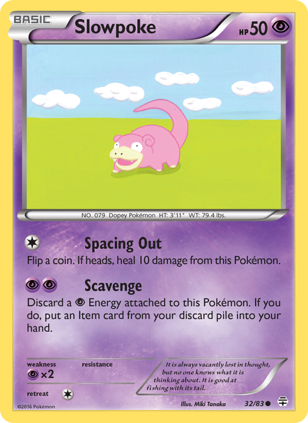 Slowpoke - Pokémon TCG Card