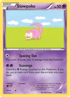 Slowpoke - pokemon TCG Card