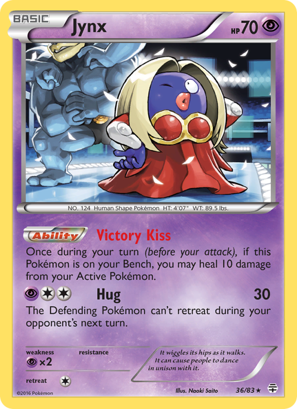 Jynx - Pokémon TCG Card