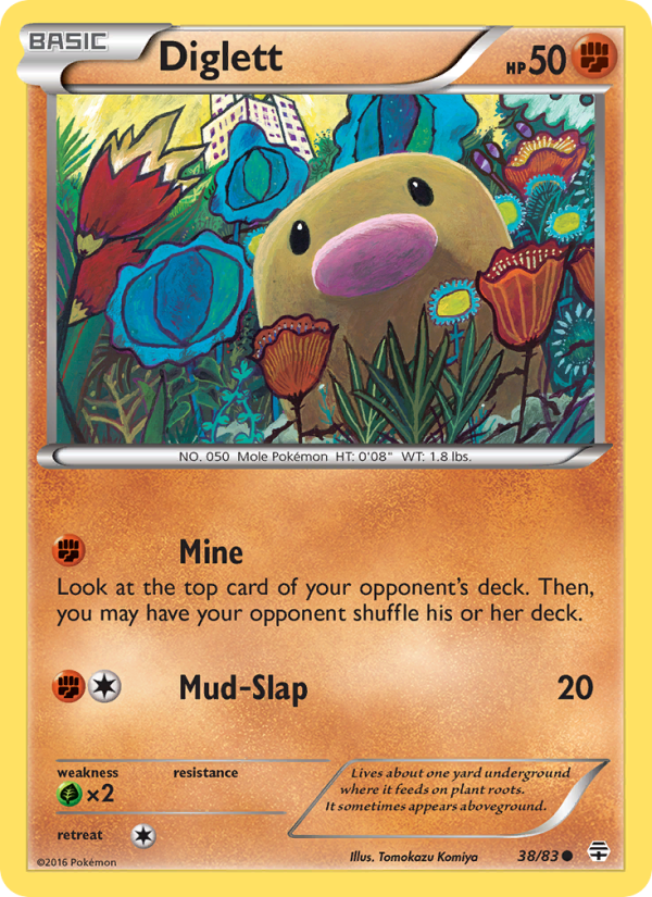 Diglett - Pokémon TCG Card