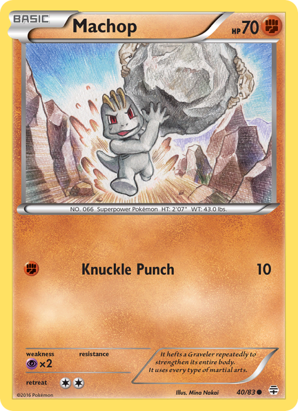 Machop - Pokémon TCG Card