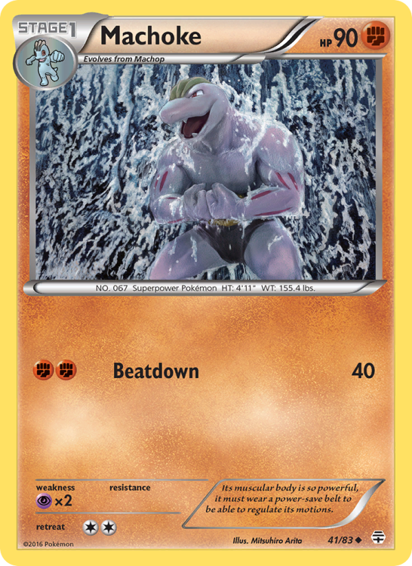 Machoke - Pokémon TCG Card