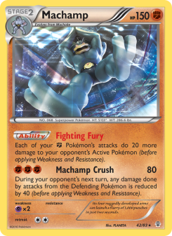 Machamp - pokemon TCG Card