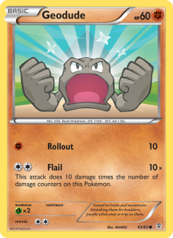 Geodude - pokemon TCG Card
