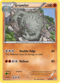 Graveler - pokemon TCG Card