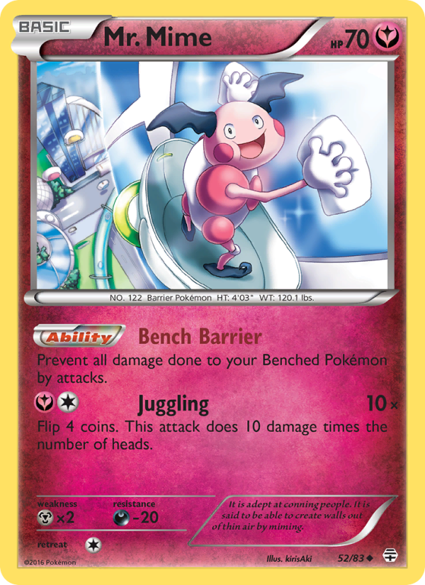 Mr. Mime - Pokémon TCG Card