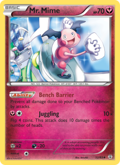 Mr. Mime - pokemon TCG Card