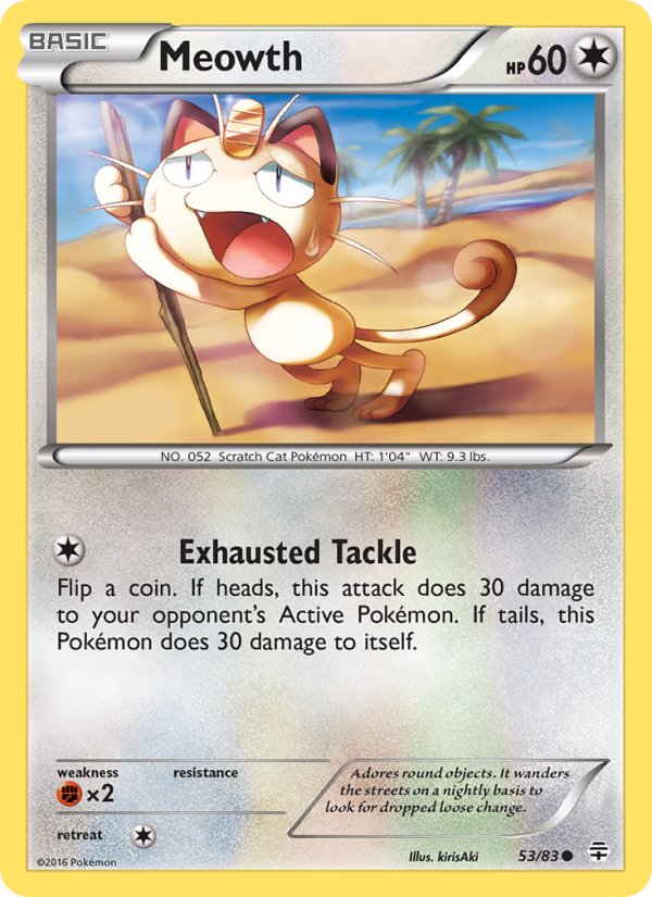 Meowth - Pokémon TCG Card