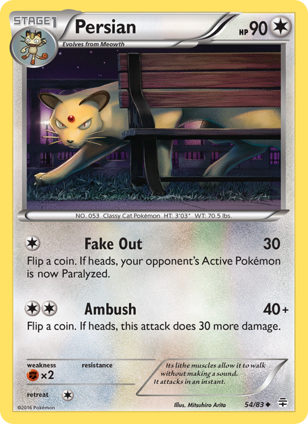 Persian - Pokémon TCG Card