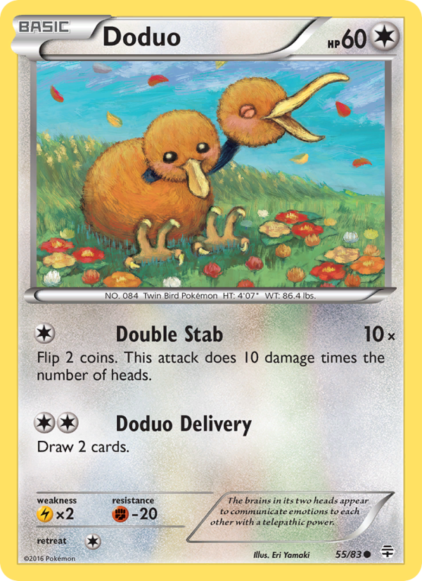 Doduo - Pokémon TCG Card