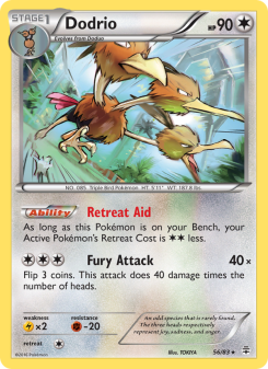 Dodrio - pokemon TCG Card