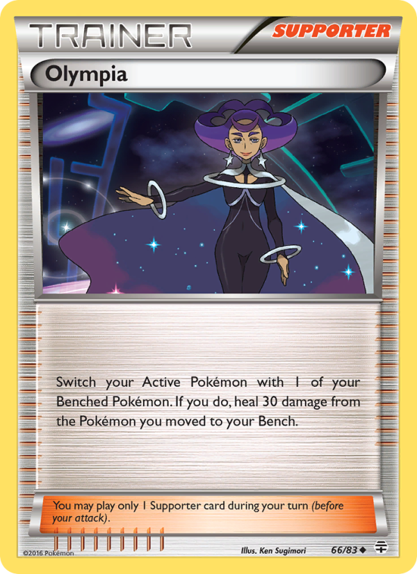 Olympia - Pokémon TCG Card