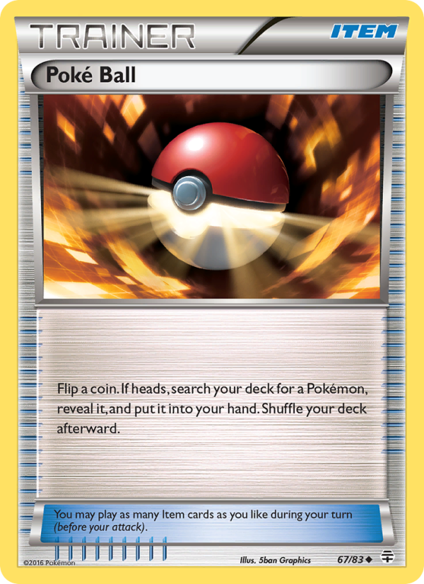 Poké Ball - Pokémon TCG Card
