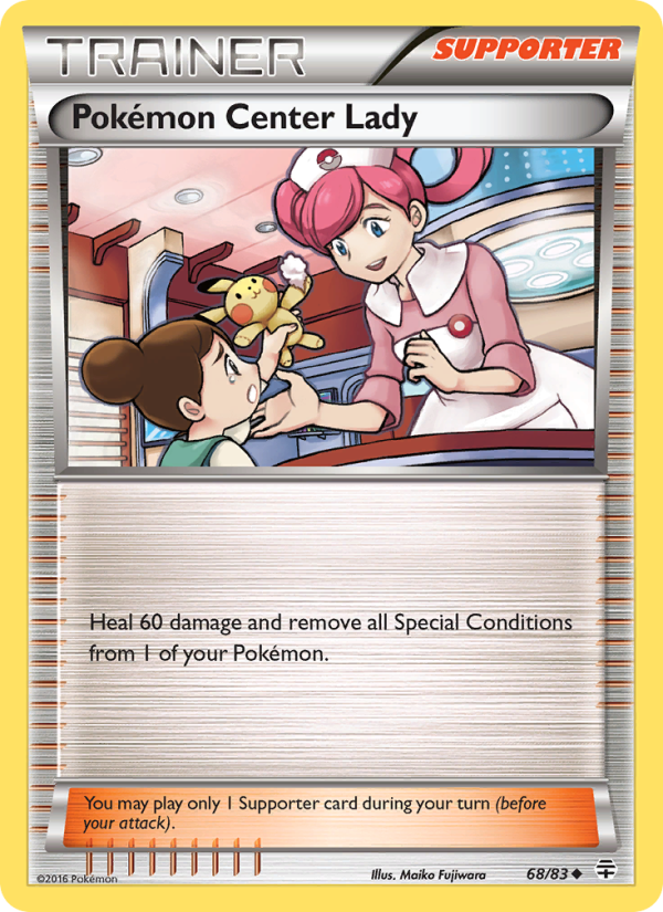 Pokémon Center Lady - Pokémon TCG Card
