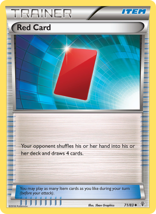 Red Card - Pokémon TCG Card