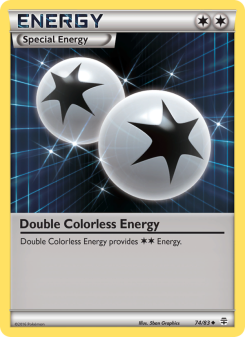 Double Colorless Energy - pokemon TCG Card