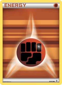 Fighting Energy - pokemon TCG Card