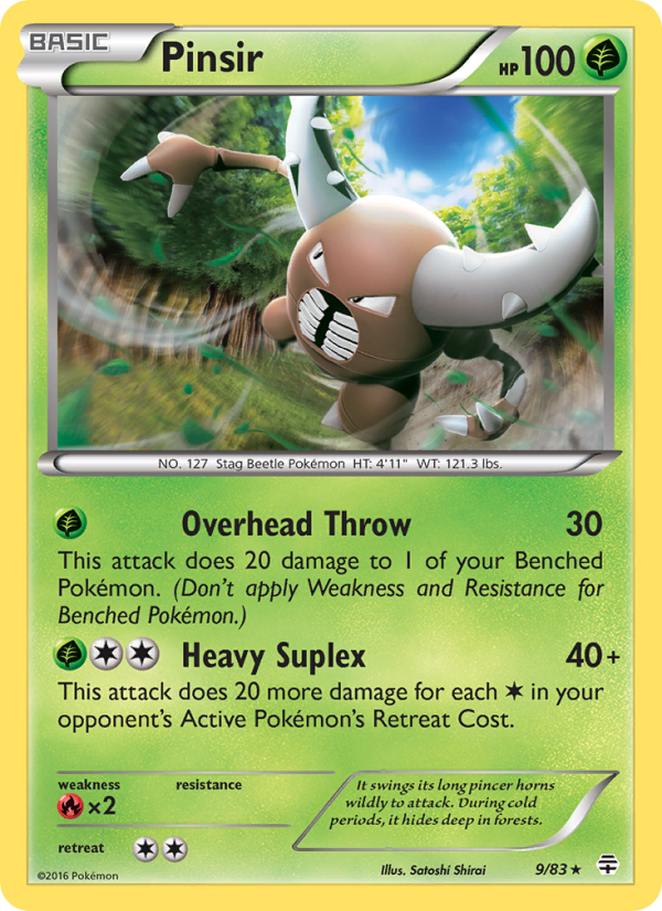 Pinsir - Pokémon TCG Card
