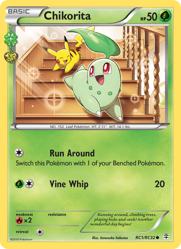 Chikorita - Pokémon TCG Card