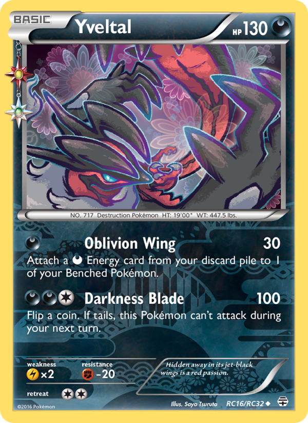 Yveltal - Pokémon TCG Card