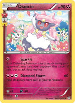 Diancie - pokemon TCG Card