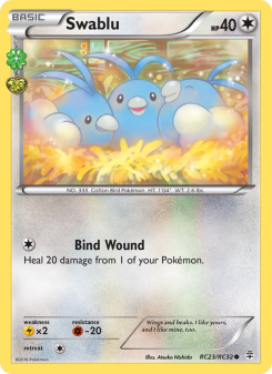 Swablu - pokemon TCG Card