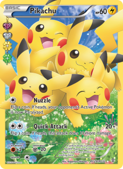 Pikachu - pokemon TCG Card